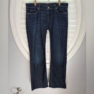 Citizens of Humanity women’s size 30 low rise dita bootcut dark wash denim jeans